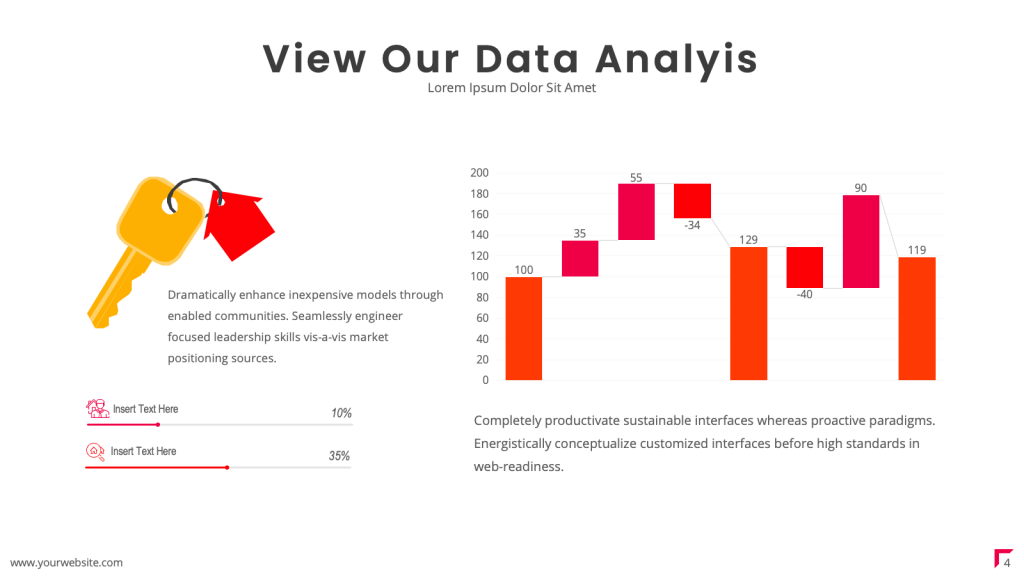 view our data analyis page-Real Estate - Free Property Powerpoint Themes