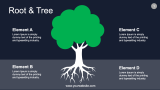 creative tree diagram powerpoint template free