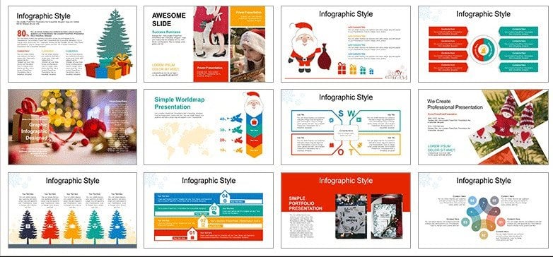 Free Happy Christmas PowerPoint Templates