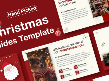 Hand Picked Free Christmas Slides Template
