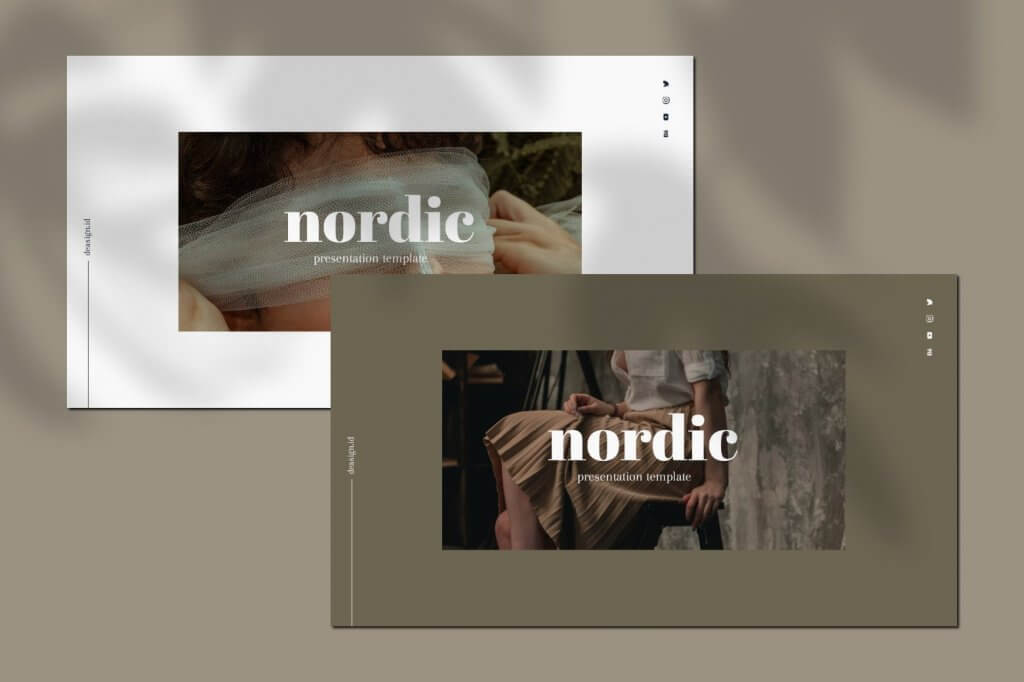 Nordic - Creative Fashion Presentation Template 1