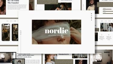 Nordic - Creative Fashion Presentation Template