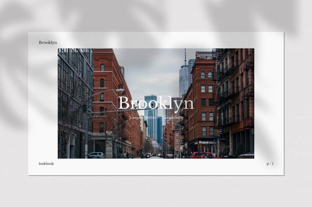 Brooklyn - Lookbook Presentation Template