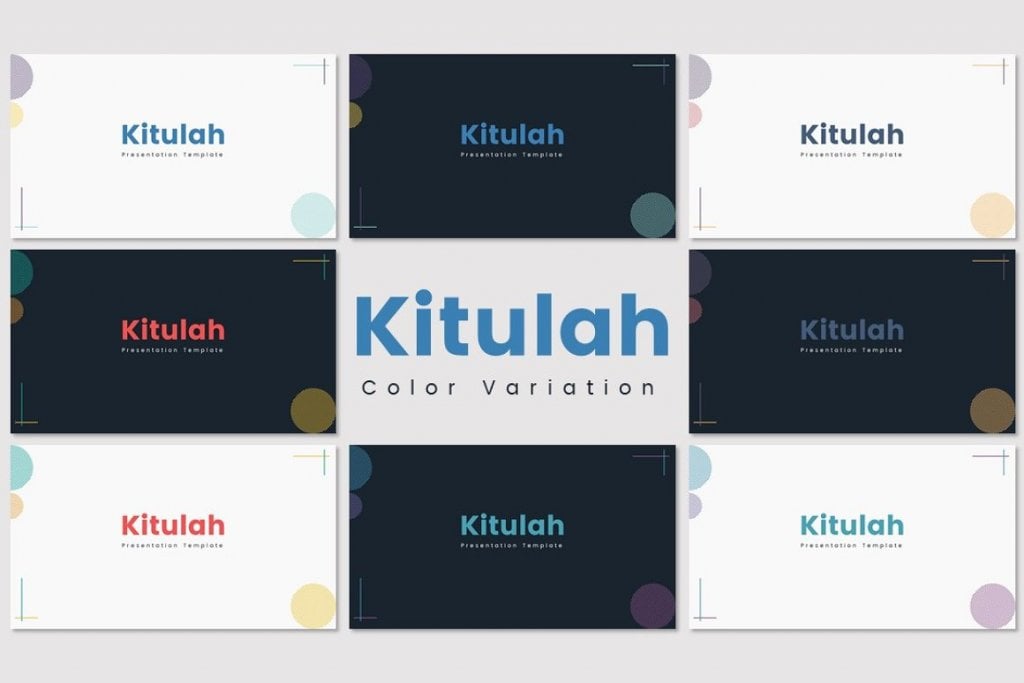 Kitulah - Free Business Powerpoint Presentation Template Cover Page Preview