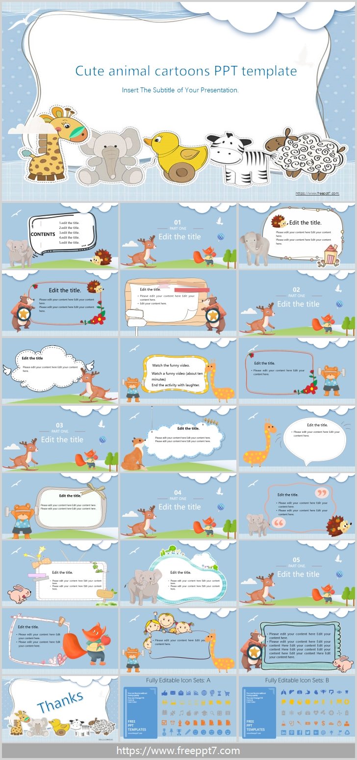 30 Free Cute PowerPoint Templates for Teachers - Just Free Slide