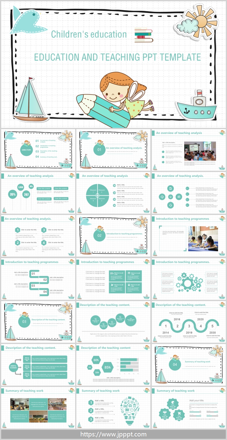 22 Free Cute PowerPoint Templates for Teachers - Just Free Slide