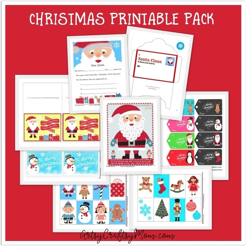 Free Christmas Printable pack