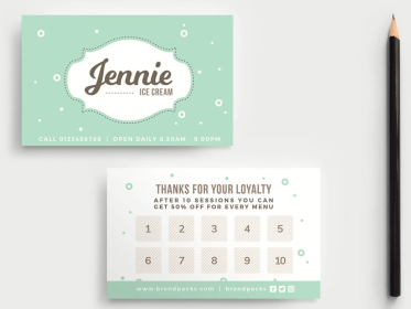 Best Loyalty Cards Template for Business