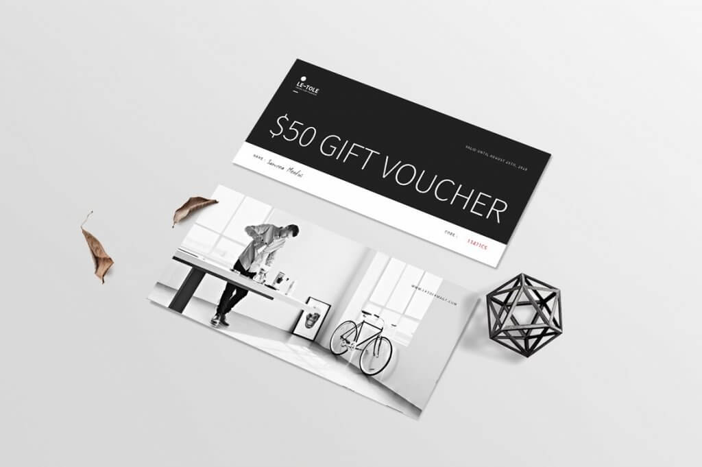 Gift Voucher Template - Loyalty Cards Template for Business