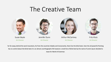 Meet The Team PowerPoint Templates Free Download