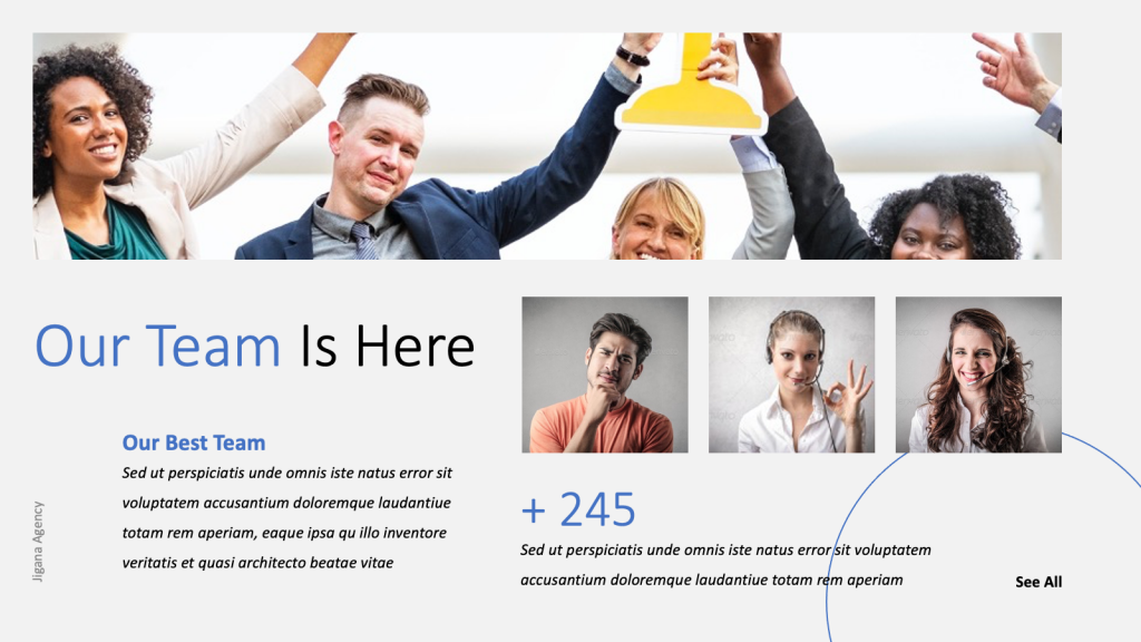 Meet The Team PowerPoint Templates Free Download