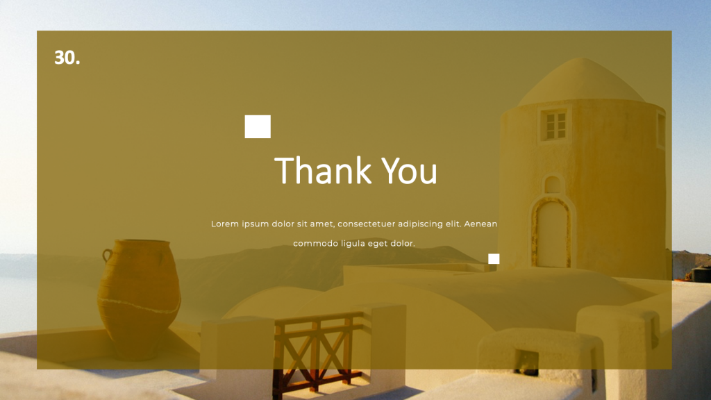 Brown Thank You PowerPoint Template Free Download