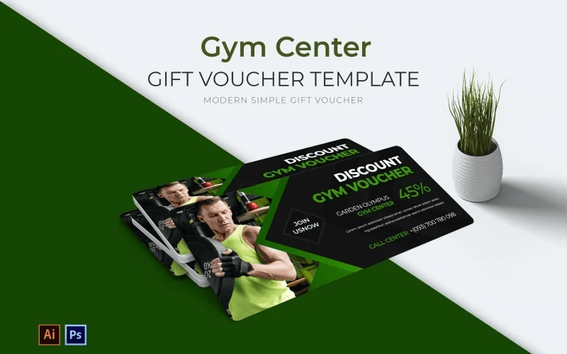 The Gym Center Gift Vouchers