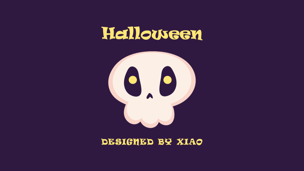 Cute Halloween PowerPoint Template Free Download11