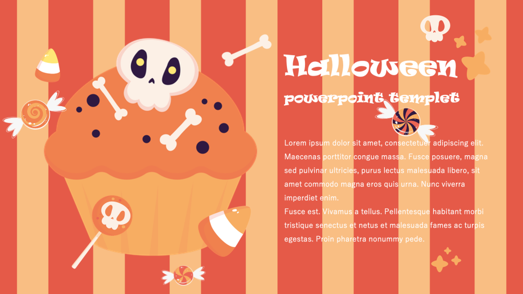 Cute Halloween PowerPoint Template Free Download7