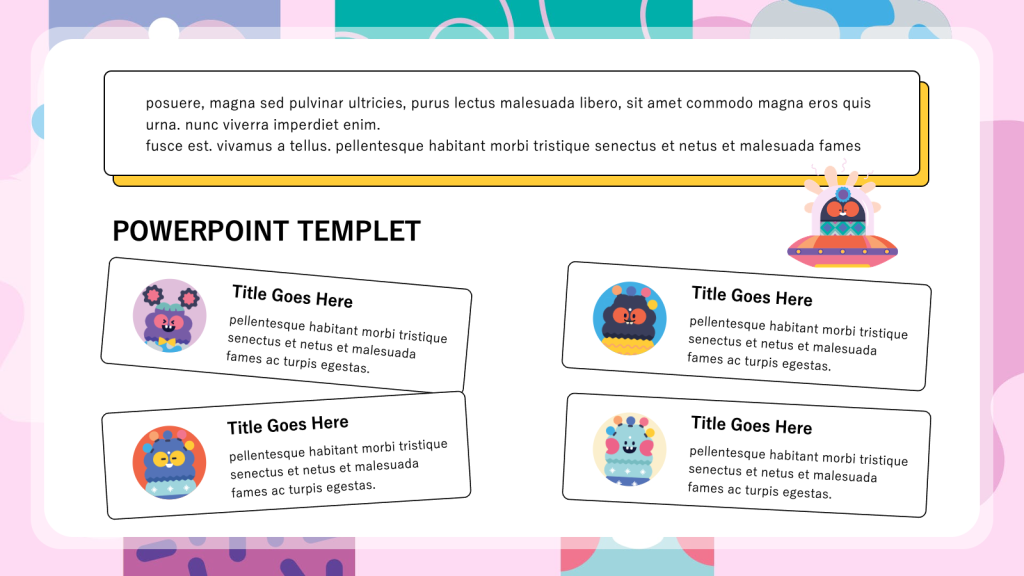 Free Pink Cute PowerPoint Template9