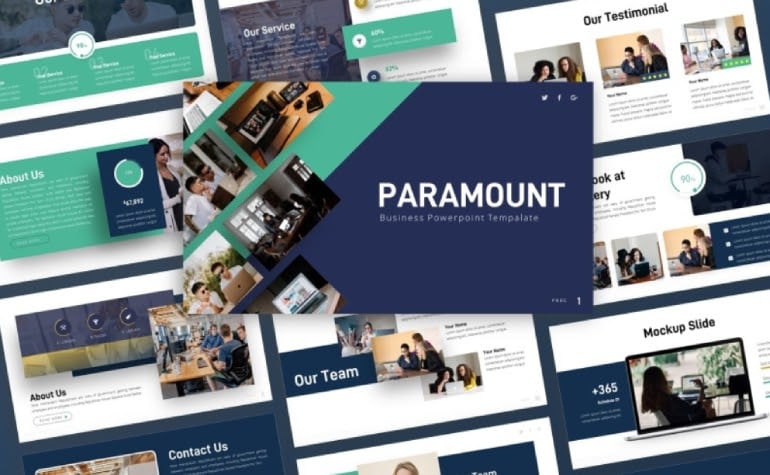 Paramount - Business Multipurpose PowerPoint Template