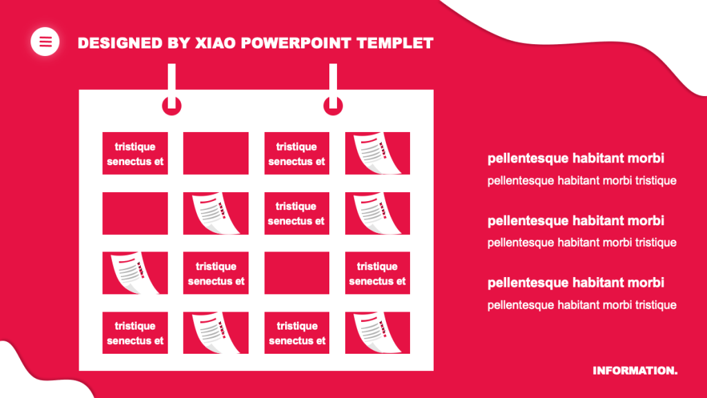 Red Simple Academic PowerPoint Template10