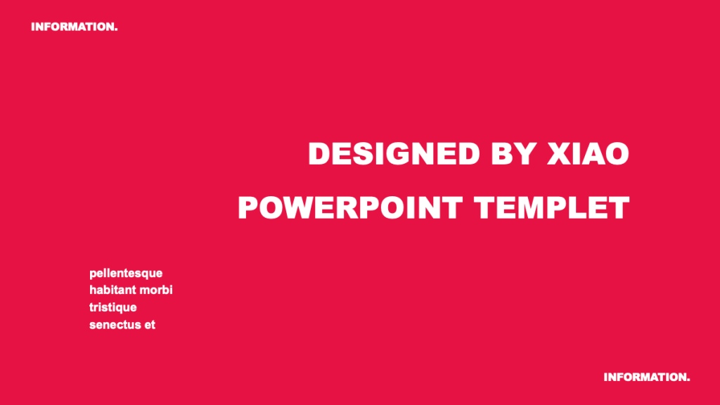 Red Simple Academic PowerPoint Template11