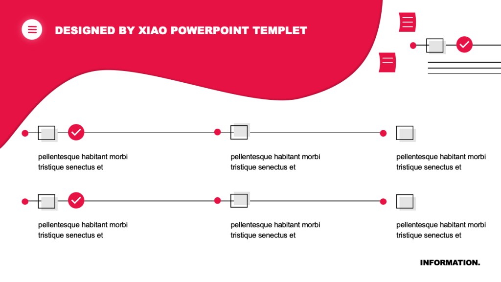 Red Simple Academic PowerPoint Template6