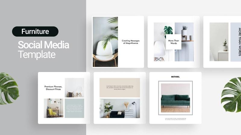 Minimalistic Room Social Media Template