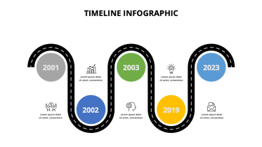 2023 Timeline PowerPoint Template