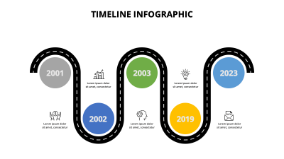 2023 Timeline PowerPoint Template