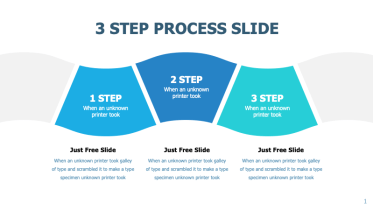 3 step process examples ppt free download