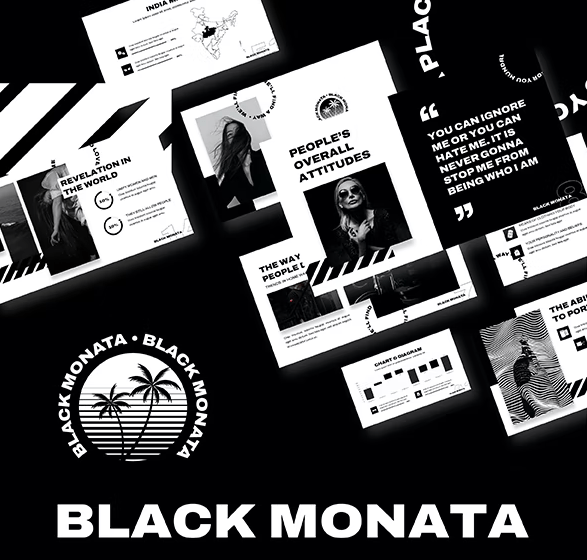Black Montana Memphis Retro Presentation Template is a Memphis or Retro style elegant slides theme for PowerPoint. -Best Retro PowerPoint Templates