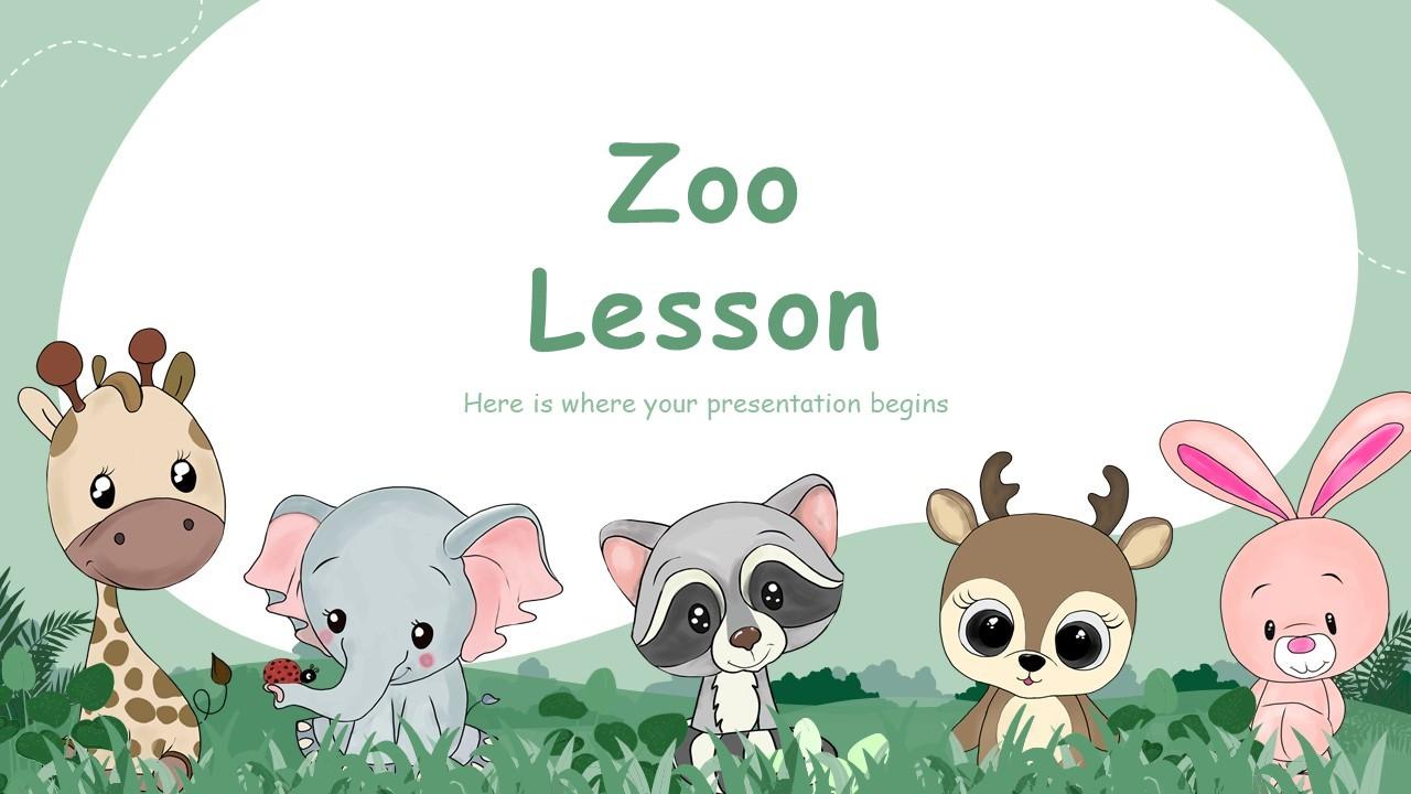 animal presentation template google slides