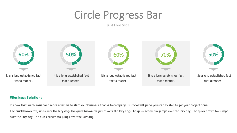 7 PowerPoint Progress Bar Template Free Download