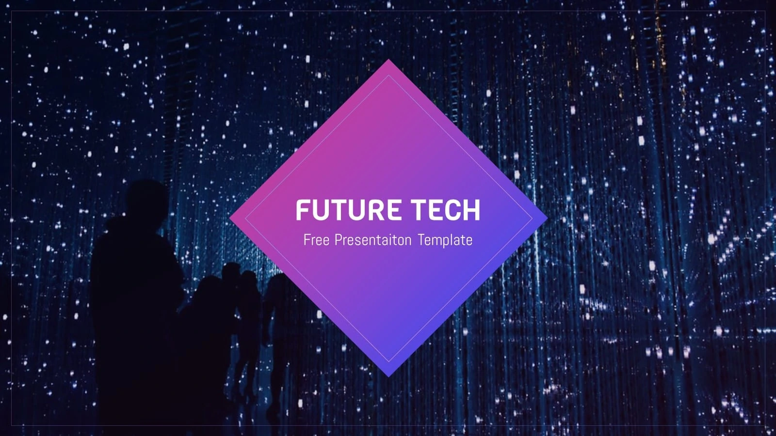 Screenshot of Future Tech Google Slides Presentation Template