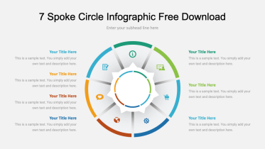 7 Spoke Circle Infographic