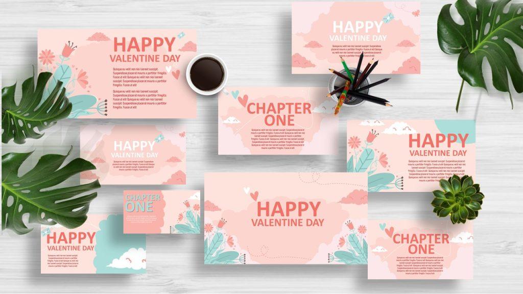 Preview of Happy Valentine Google Slides template