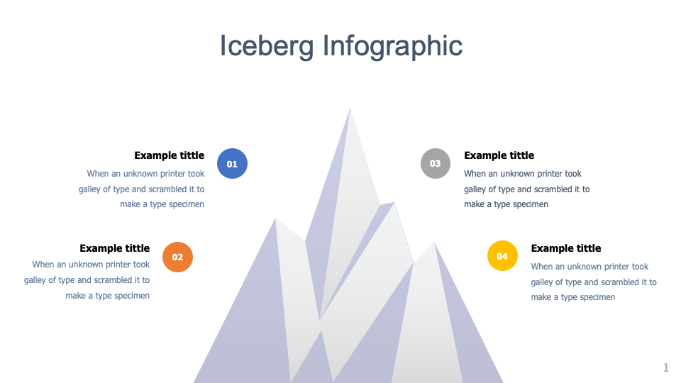 Iceberg Infographic Free Download
