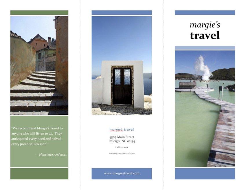 Travel Brochure Presentation PPT Free Download