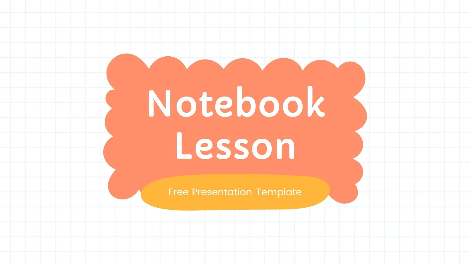 Screenshot of Notebook Lesson - Teaching Theme PowerPoint Template