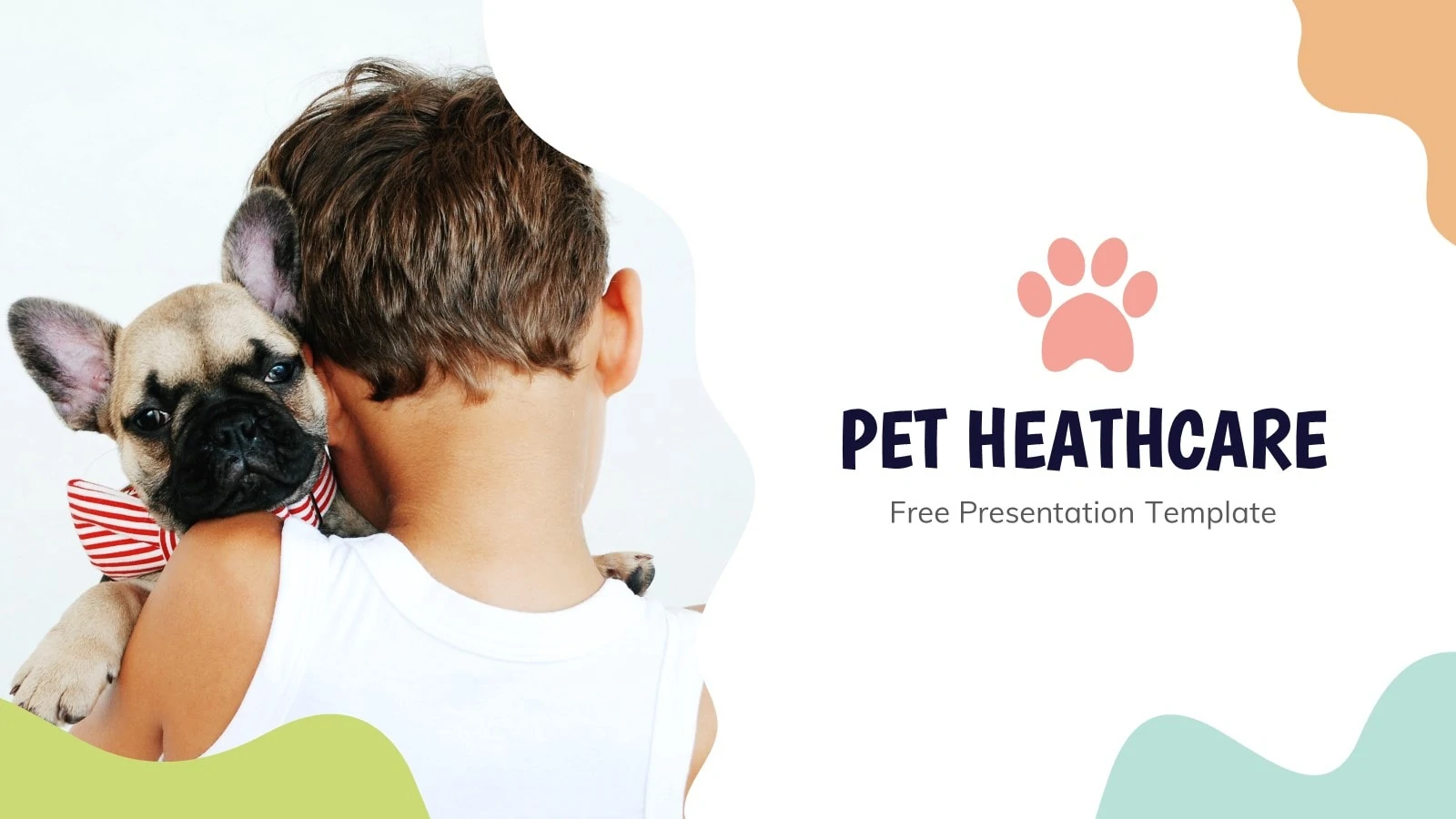 Preview of Pet Healthcare Cute Presentation Theme