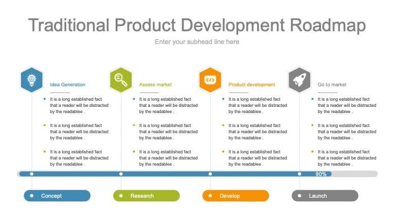 Roadmap Journey PowerPoint Template (Free Download) - Just Free Slide