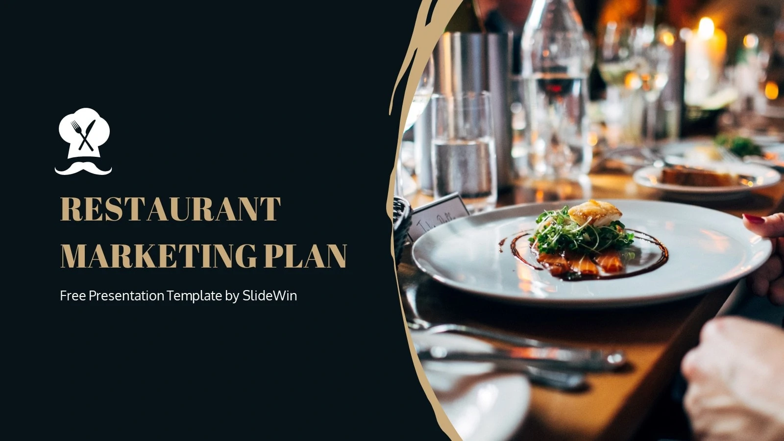 Screenshot of Restaurant Marketing Plan Presentation