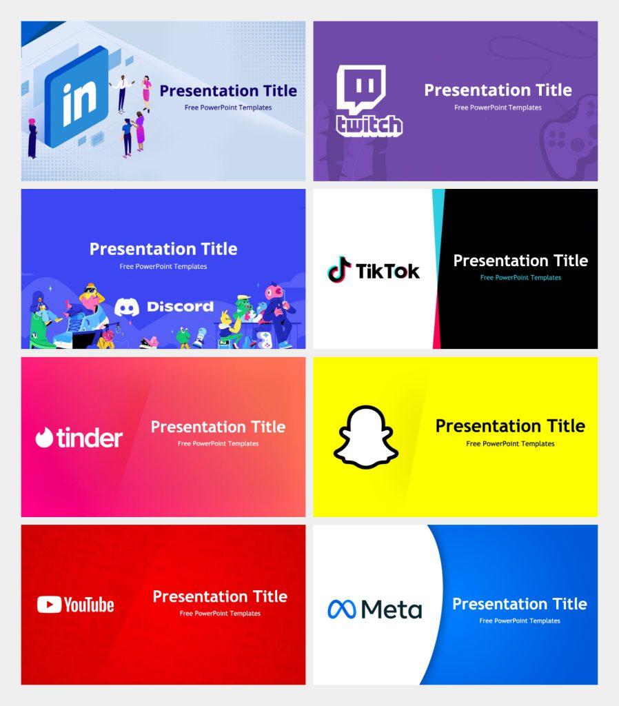 Preview of Social media cover slide template