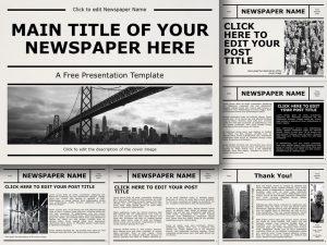 10+ Free Newspaper Template for Google Slides | Just Free Slide