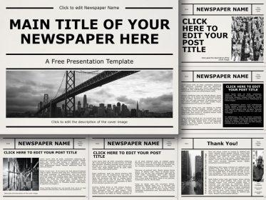 10+ Free Newspaper Template for Google Slides - Just Free Slide