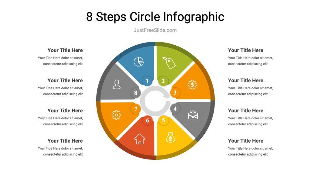 Free Step Diagram for PowerPoint and Google Slides