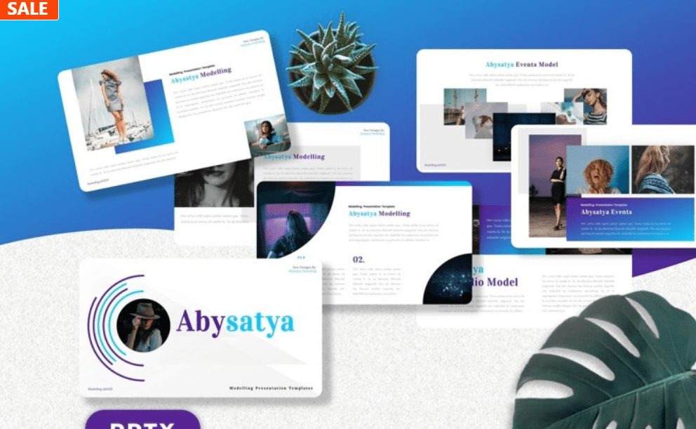 Abysatya - Modelling Google Slides Templates