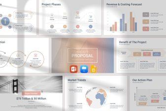 Clean Project Proposal PowerPoint Template