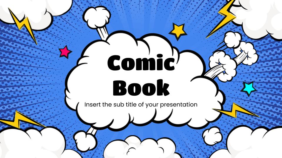 8 Free Comic Book Google Slides Theme 2022 - Just Free Slide