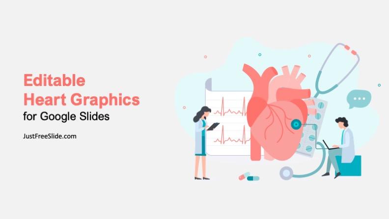 Editable Heart Graphic for Google Slides