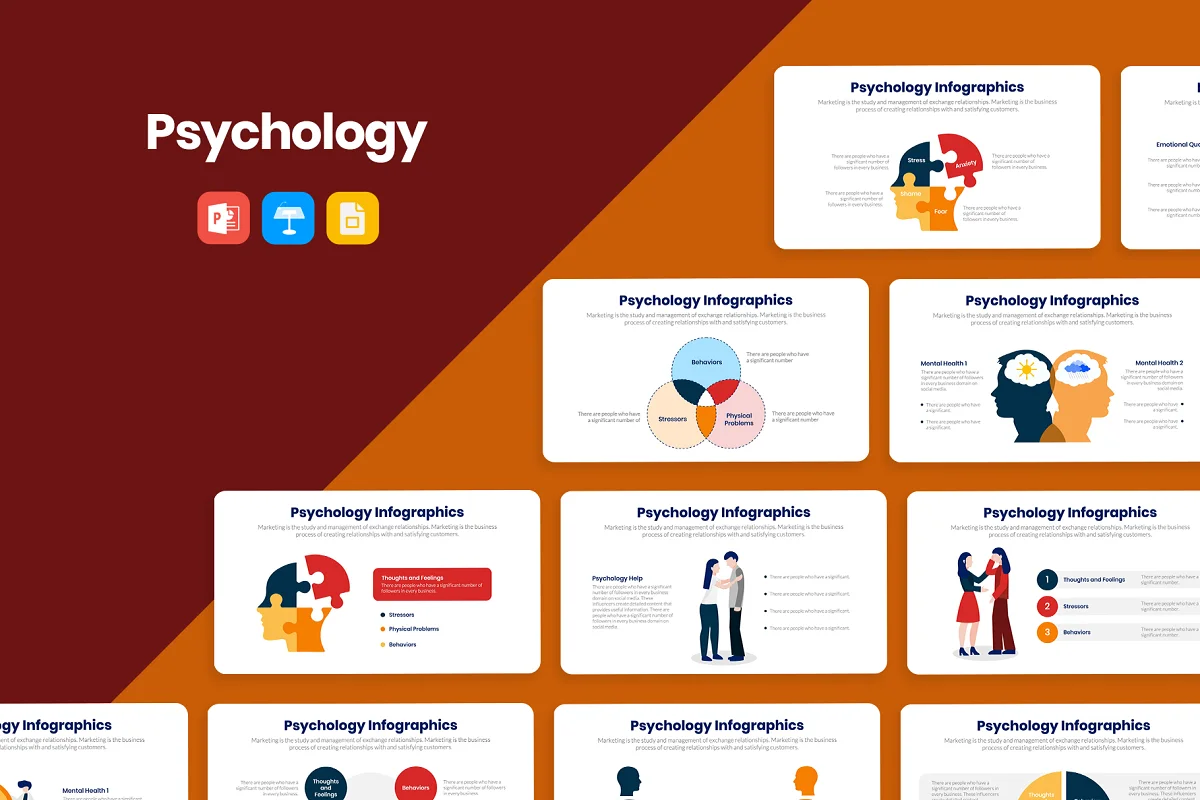 Preview of Psychology Infographics
