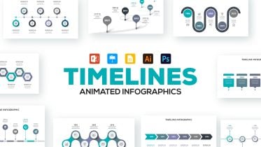 Free Animated PowerPoint Timelines Infographics